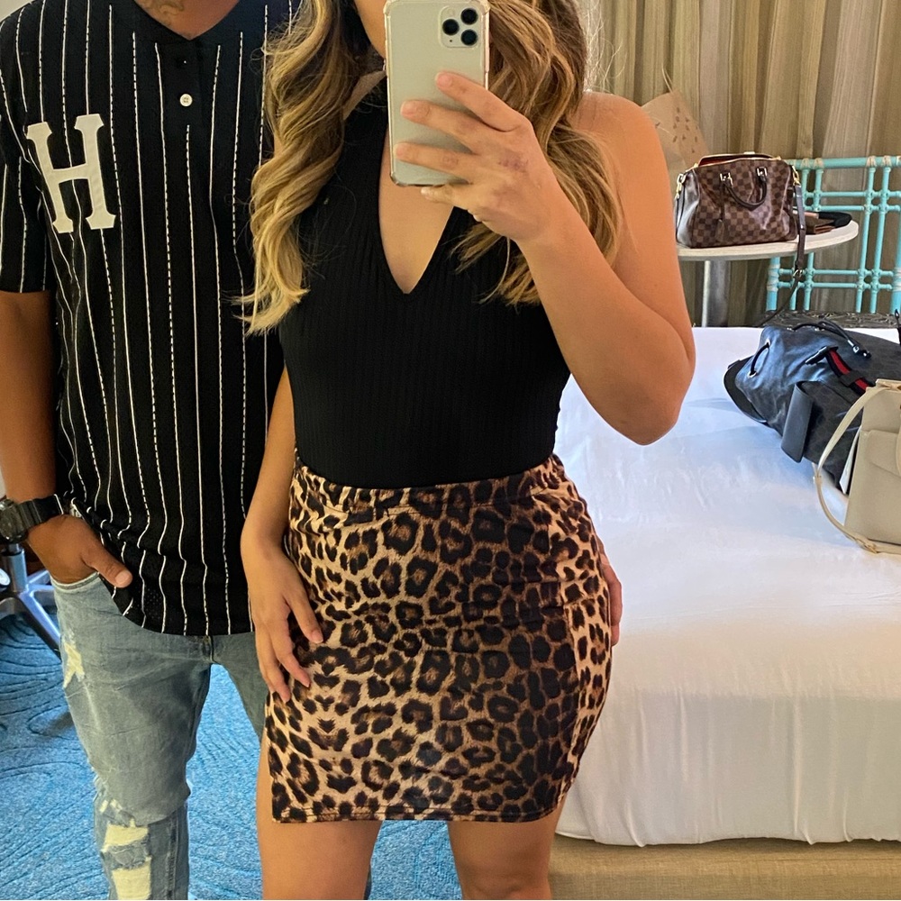 Leopard Skirt